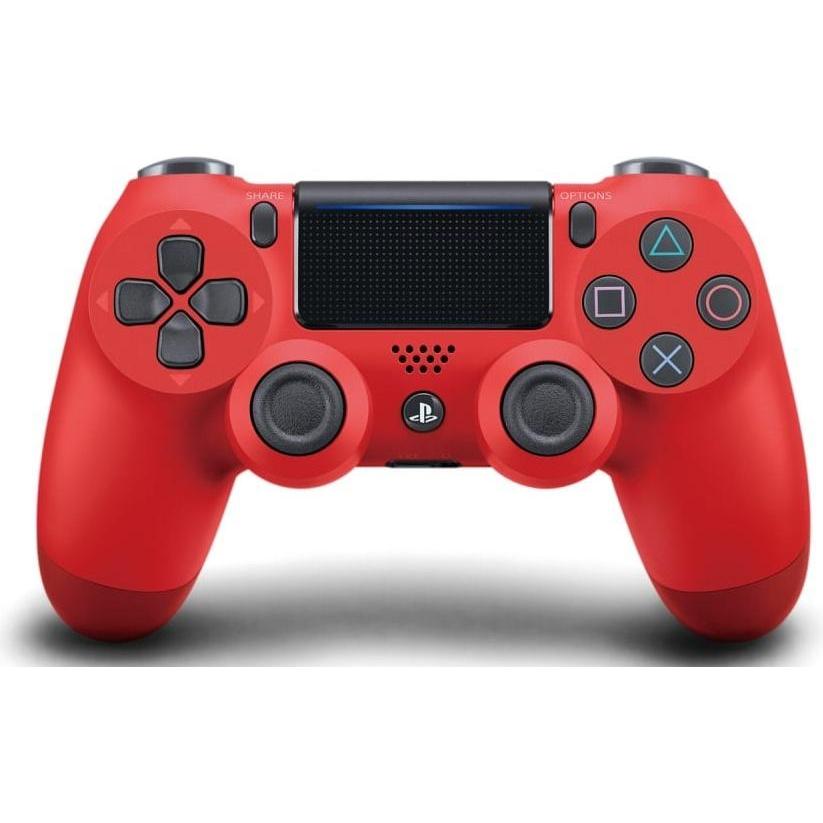 Sony DualShock 4 v2 Controller, Magma Red, PS4 (PS4), Gaming Controller, Rot