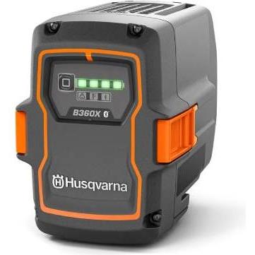 Husqvarna, Batteria + Caricatore, 40-B360X 36V Lithium-Ionen-Akku (36 V)