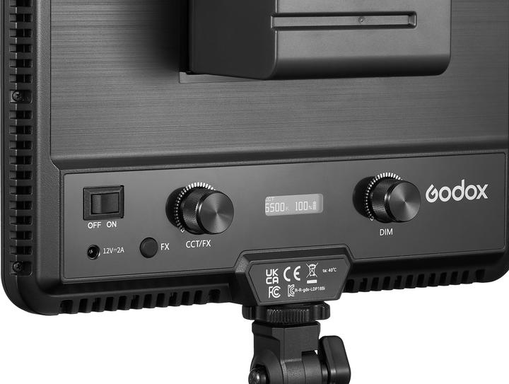 Actual product image Godox LDP18Bi Streaming Slim Panel Light (Studio light, Surface luminaire)