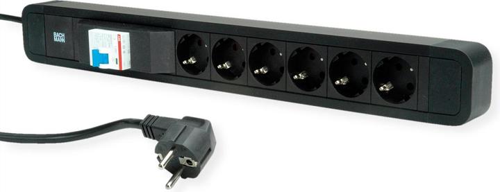 Produktbild Bachmann PRIMO 2 6xCEE7/3 1xFI (6x, CEE 7/3, 2 m)