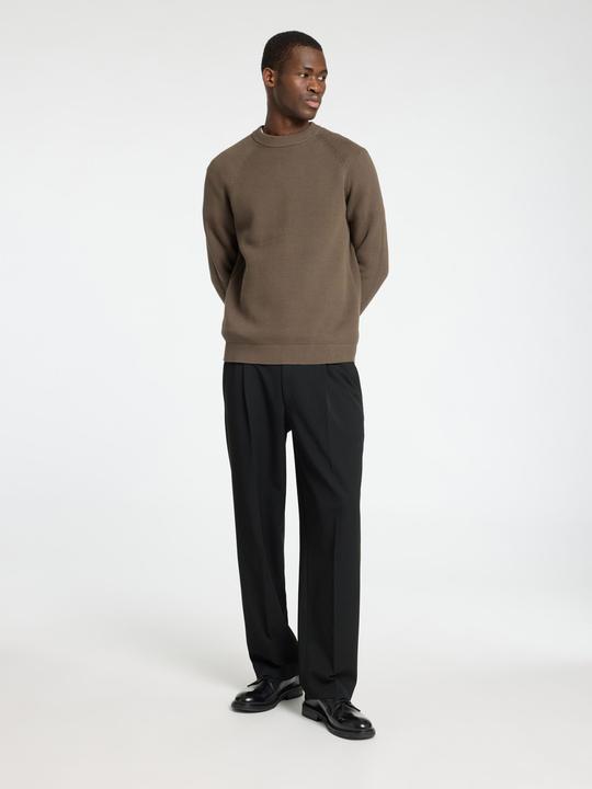 Produktbild Selected 100% Baumwoll Pullover mit Rundhalsausschnitt (S)