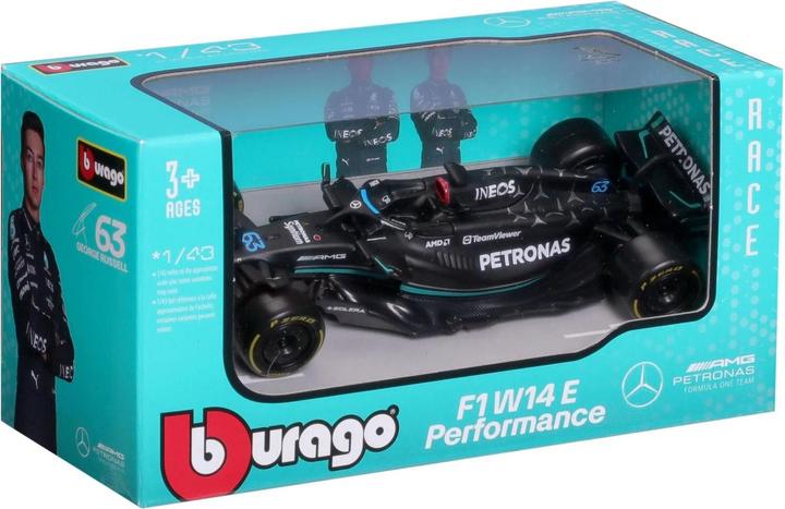 Actual product image Bburago Mercedes-AMG F1 W15 1/43 Hamilton 2024