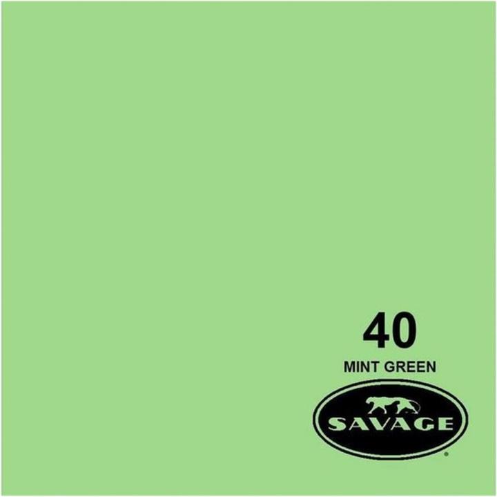 Actual product image Savage background paper mint green 2.72x11m (272 cm, 110 cm)
