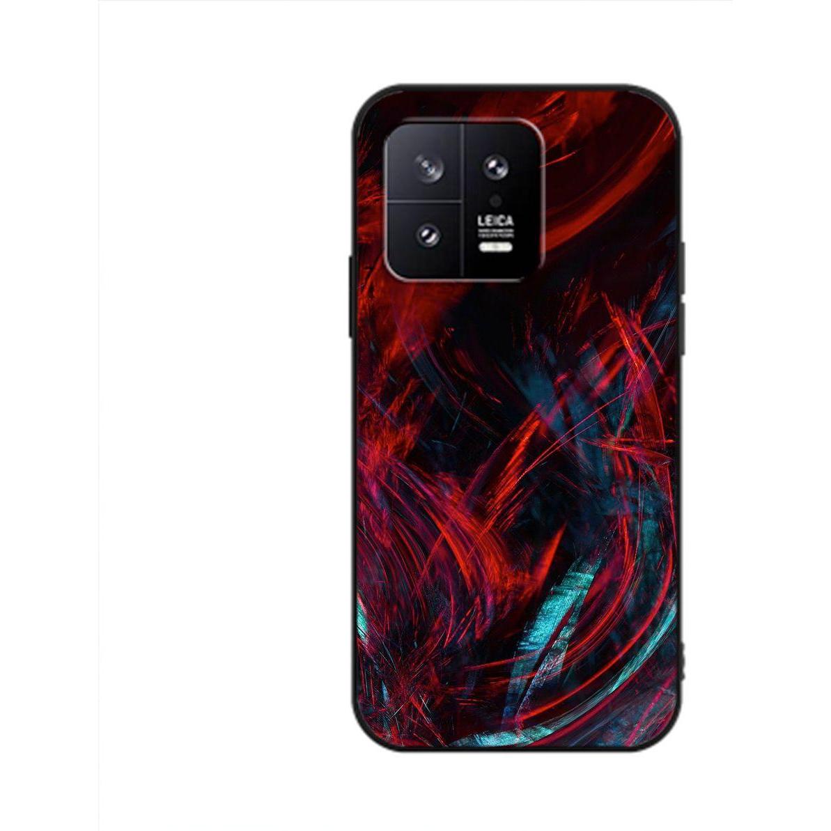 König Design Hülle Handy Schutz für Xiaomi 13 Case Cover Tasche Bumper Etuis Backcover TPU (Xiaomi 13), Smartphone Hülle...