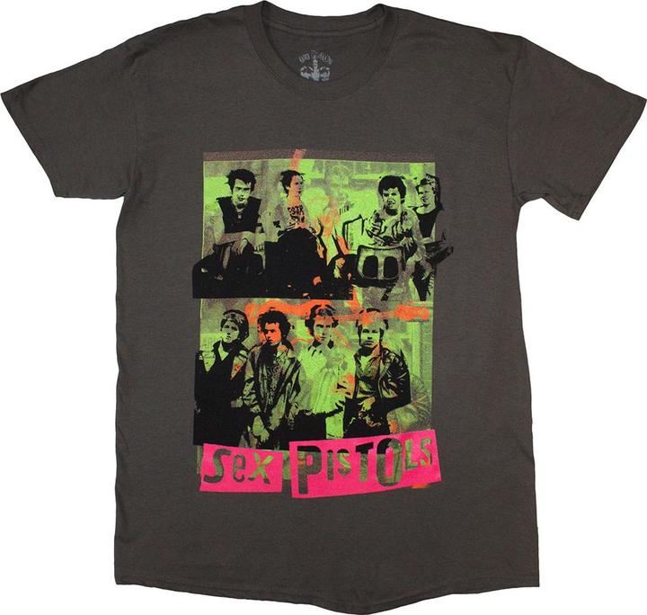 Sex Pistols Band Green Montage