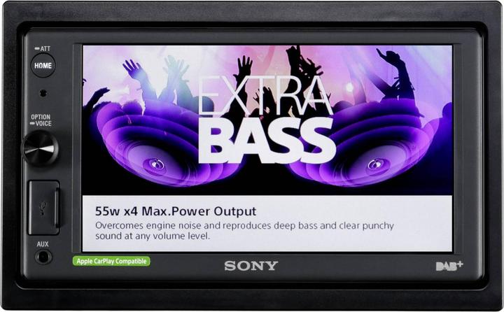 Actual product image Sony XAV-AX1005DB (Apple Carplay)