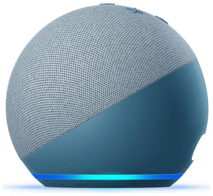 Actual product image Amazon Echo Dot (4th Gen) Smart speaker with Alexa (usa) + EU adapter included (Amazon Alexa)