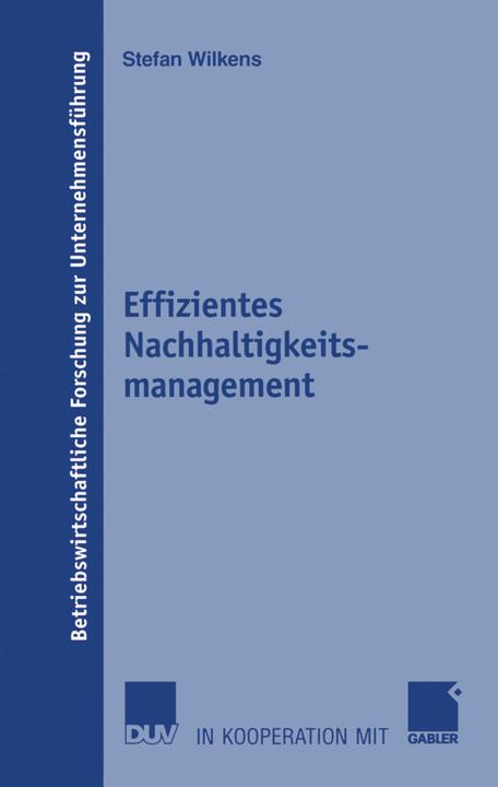 Energie-Label Effizientes Nachhaltigkeitsmanagement (Deutsch, Stefan Wilkens, 2007)
