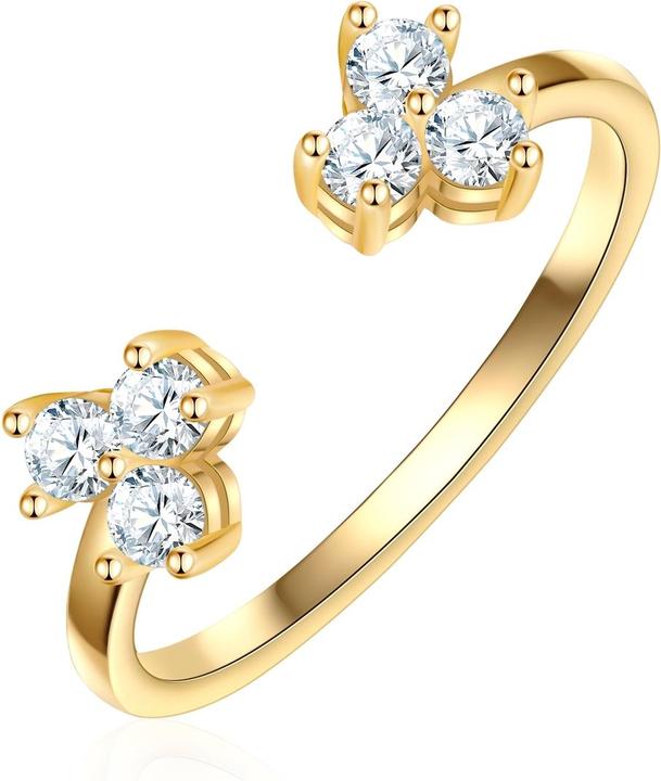 Produktbild Glanzstücke München Damen Ring Sterling Silber - 34488 (50, 925 Silber)