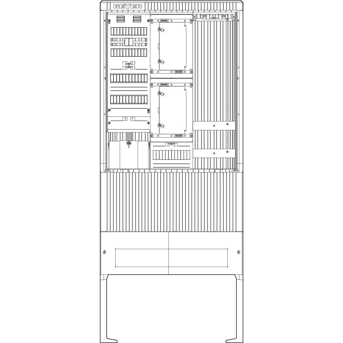 ABN, Verteilerschrank Zubehör, Zähleranschlusssäule