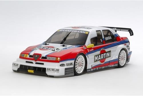 Actual product image Tamiya Alfa Romeo 155 V6 TI Martini (Kit)