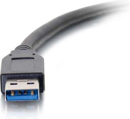 Actual product image C2G 0.9 m USB-C® to USB-A SuperSpeed USB 5 GB/s cable male/male - black (0.90 m, USB 3.2 Gen 1)