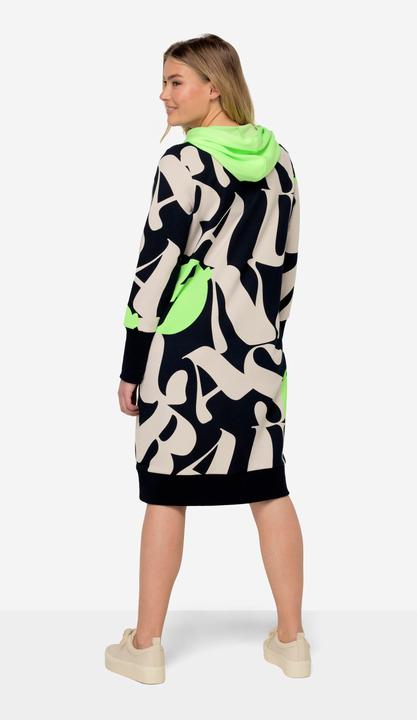 Immagine prodotto Laurasøn Abito midi in felpa con cappuccio e maniche lunghe (XL)