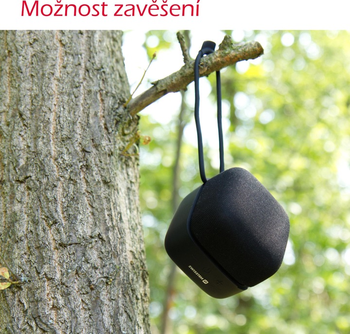 Produktbild Swissten Musik Cube Bluetooth Speaker (5 h, Akkubetrieb)