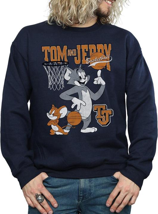 Immagine prodotto Tom & Jerry Felpa in cotone Spinning Basketball (S)