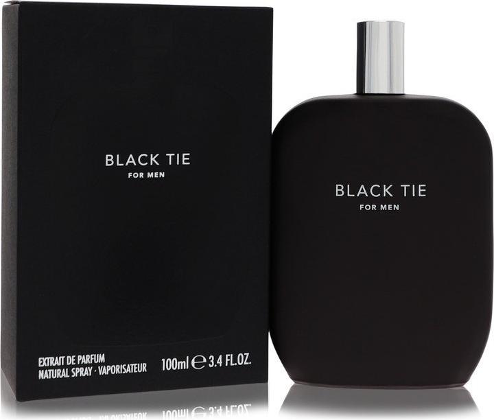 Actual product image Fragrance One Black Tie for Men Extract perfume 100 ml (Extrait De Parfum, 100 ml)