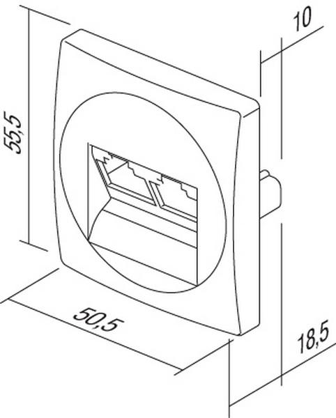 Image du produit TEM Série Ekonomik COVER KS DOUBLEPW