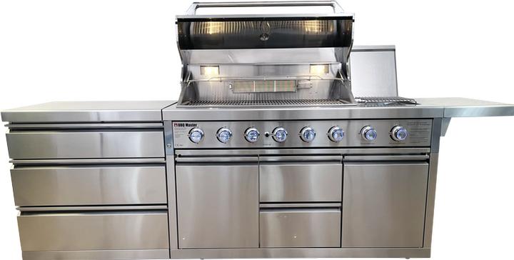 Image du produit BBQ Master Outdoor - Cuisine d'extérieur XXL (XXL Pro, élément à tiroirs)