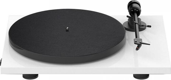Produktbild Pro-Ject E1 BT OM5e Platenspeler Voorversterkt Bluetooth Verzender - Wit (Manuell)