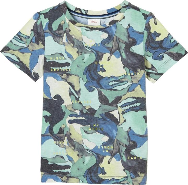 Actual product image S.Oliver T Shirt Crocodile (128, 134)