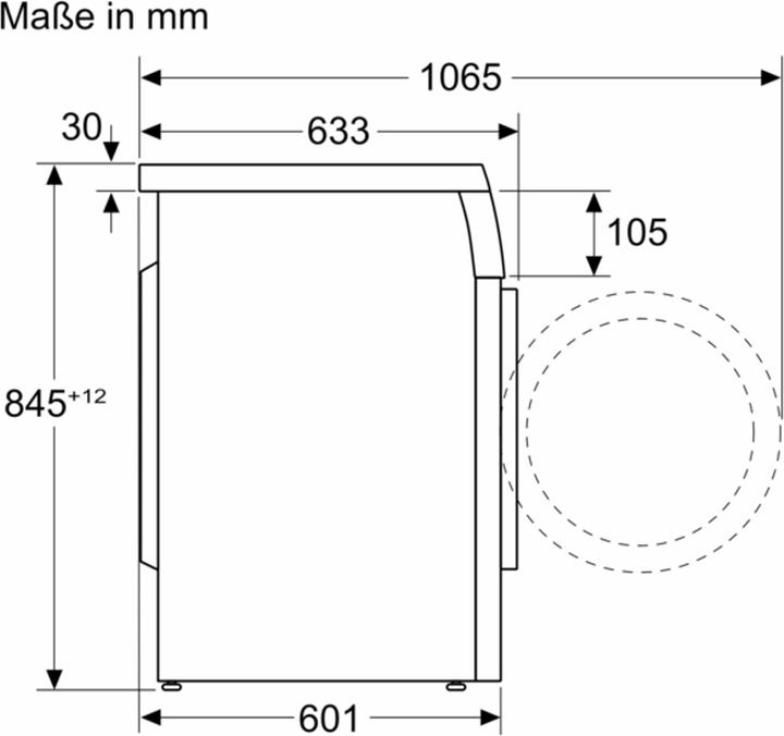 Produktbild Bosch Hausgeräte WUU28TA8 (8 kg, Links)