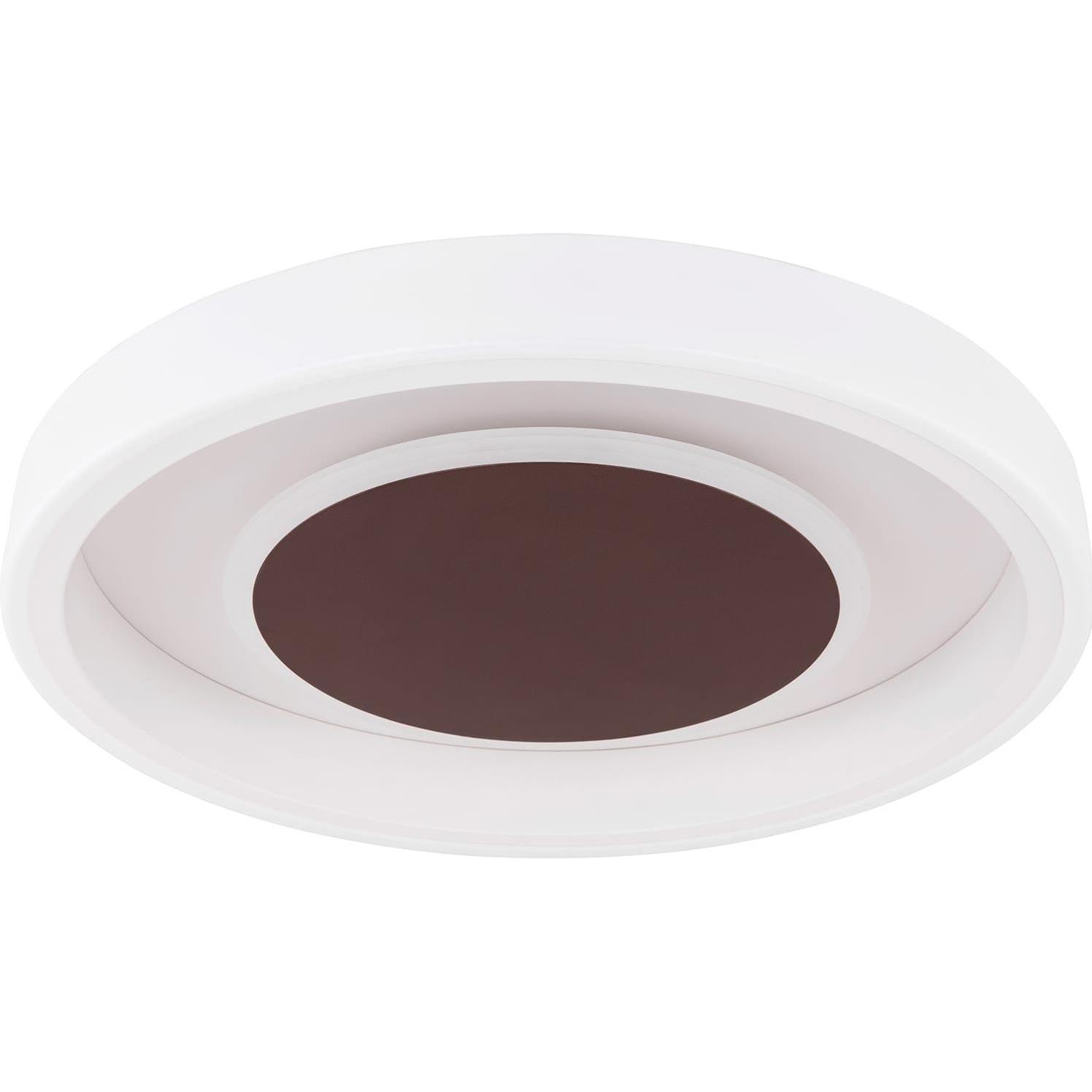 Globo, Wandleuchte + Deckenleuchte, Deckenleuchte Goffi weiss 1xLED (2400 lm)