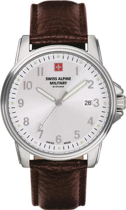 Actual product image Swiss Alpine Military LEADER Collection – Swiss Quartz Watch (Swiss made, 40 mm)