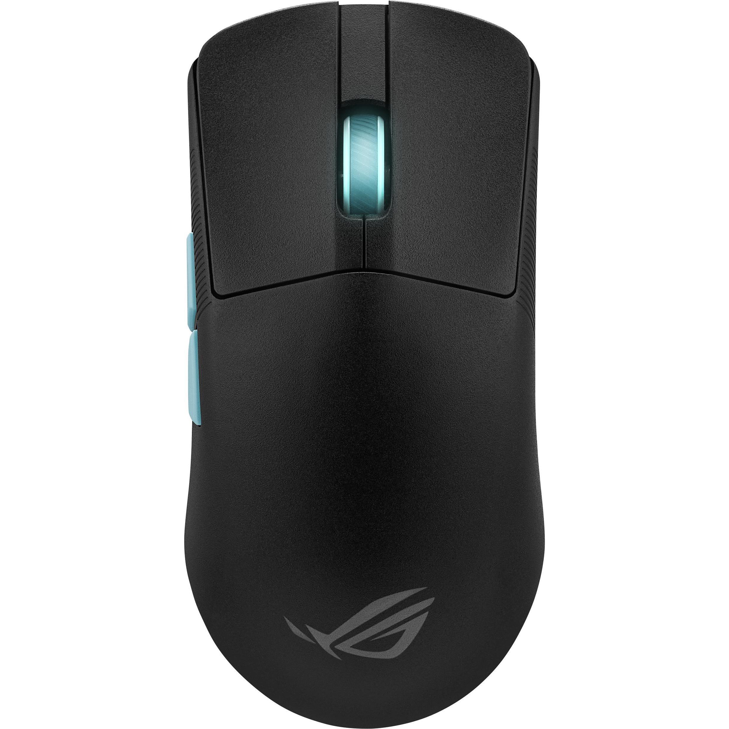 ASUS ROG Harpe Ace Aim Lab Edition (Kabelgebunden, Kabellos), Maus, Schwarz