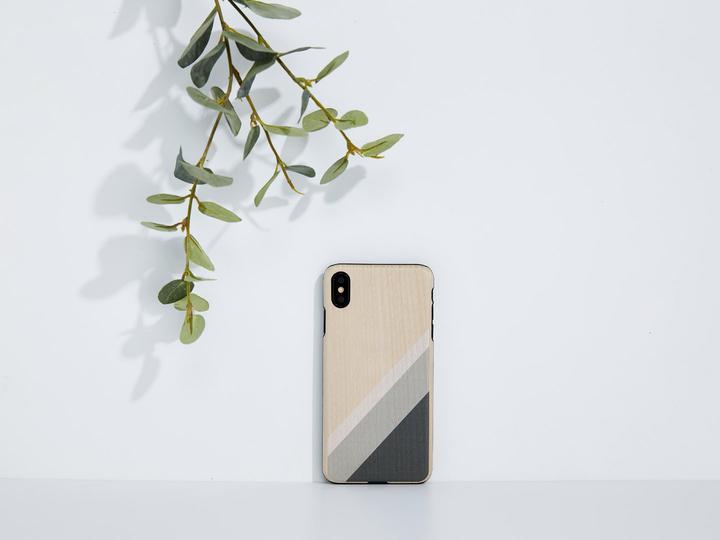 Produktbild Man&Wood SmartPhone case iPhone XS Max gray suit black (Apple iPhone XS Max)