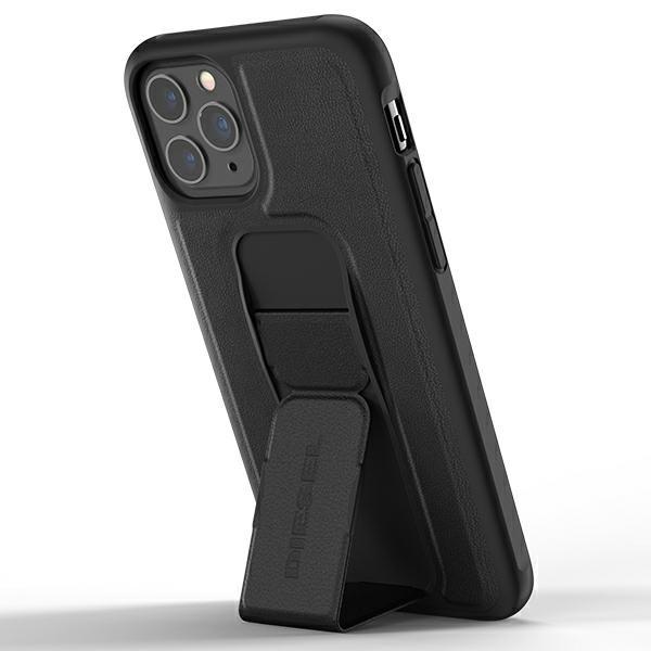 Actual product image Diesel Grip Case Leather Look iPhone 12/12 Pro czarny/black 42534 (Apple iPhone 12)