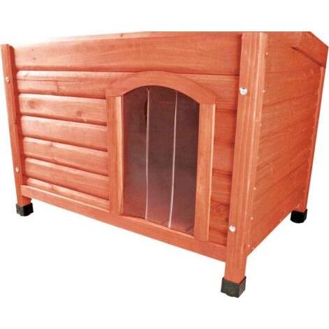 Trixie natura Kunststofftür für Hundehütte (Hundezwinger), Hundehütte