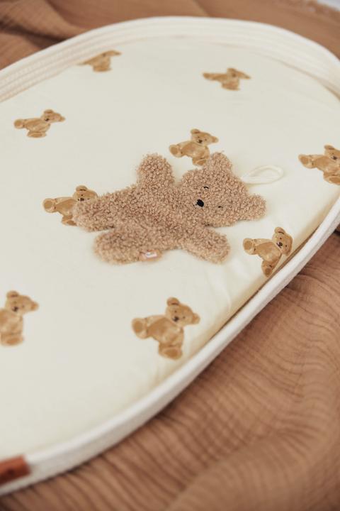 Actual product image Jollein Fixed sheet Teddy Bear 40/50 x 80/90 cm (40, 90 cm)