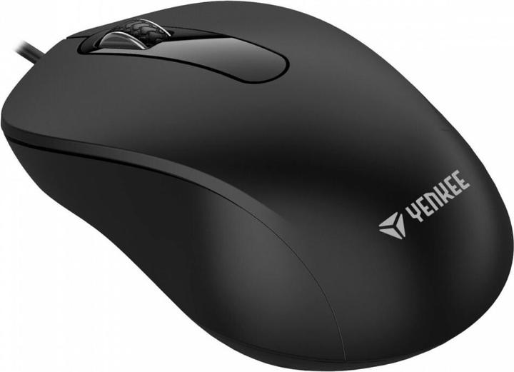 Actual product image Yenkee Symmetrical USB wired mouse, 3 buttons, 1000DPI optical (Cable)