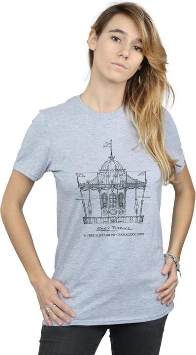 Image du produit Disney - T-shirt MARY POPPINS CAROUSEL SKETCH - Femme (XL)
