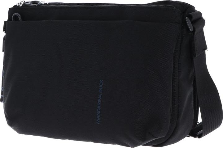 Actual product image Mandarina Duck Large Crossover with Multiple Pockets and Adjustable Shoulder Strap