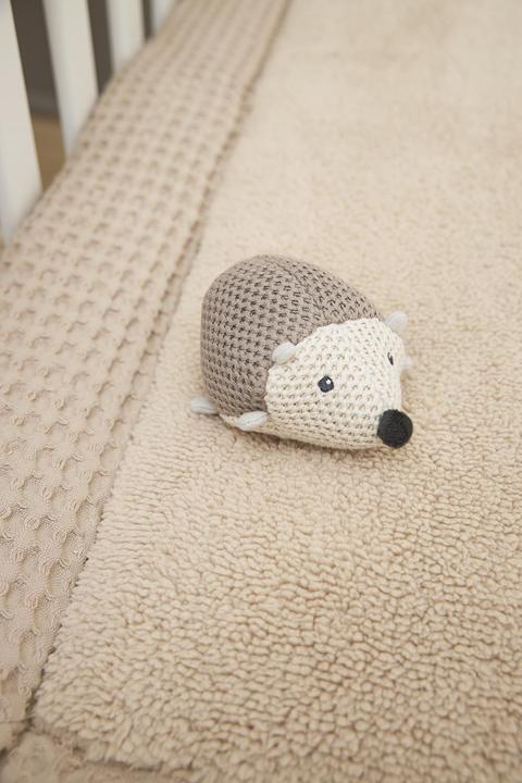 Produktbild Meyco Baby Waffel Teddy Laufgittereinlage - sand (80 cm, 100 cm)