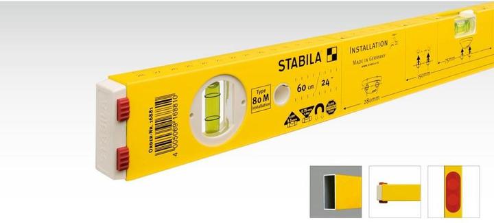 Actual product image Stabila Magnetic spirit level 100 cm 80 M (100 cm)