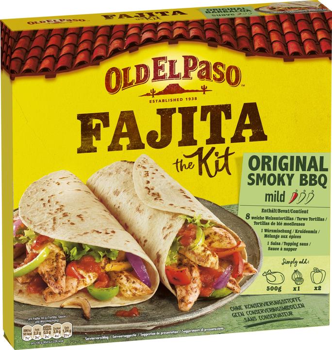 Produktbild Old El Paso Fajita Kit Original 500 g (500 g)