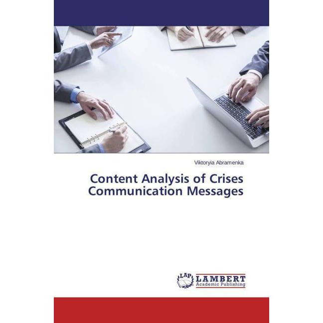 Content Analysis of Crises Communication Messages, Fachbücher