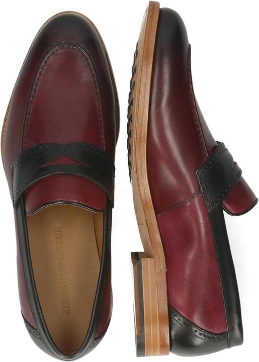 Image du produit Melvin & Hamilton loafers heren ted 1, rood, 41 EU (41)