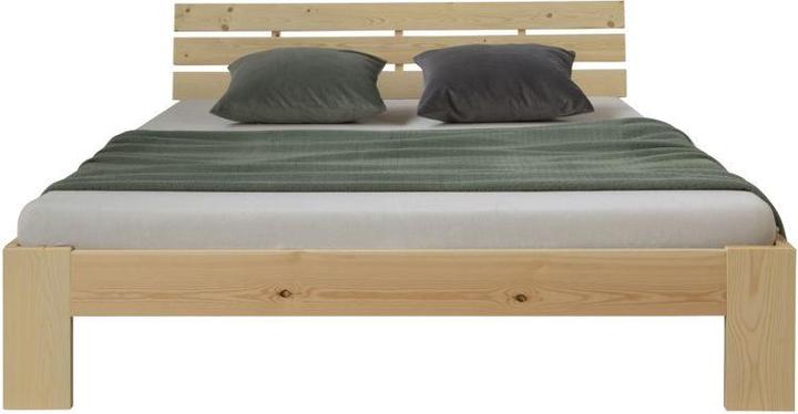 Immagine prodotto Homestyle4u Holzbett mit Matratze & Lattenrost (140 x 200 cm)
