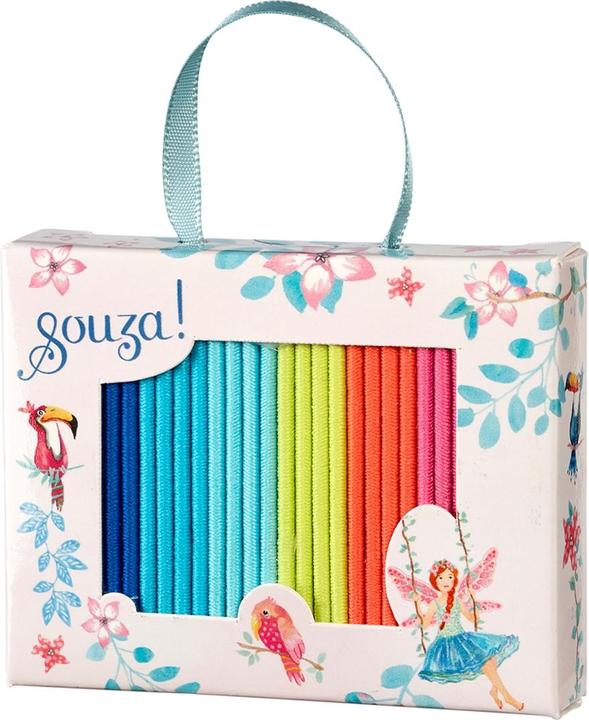 Immagine prodotto Souza Fascette per capelli Mara (24 pezzi) (MQ6) (Elastico per capelli)