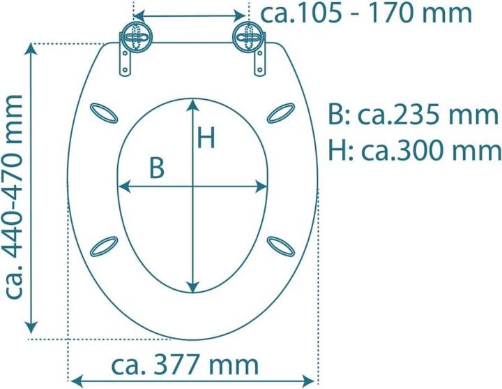 Image du produit Schütte Siège de toilette