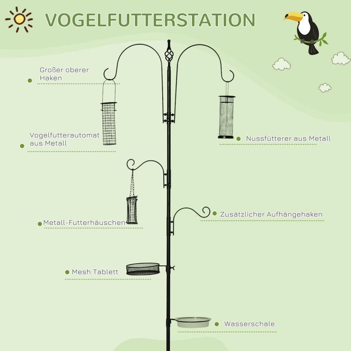 Produktbild PawHut Vogelfutterspender