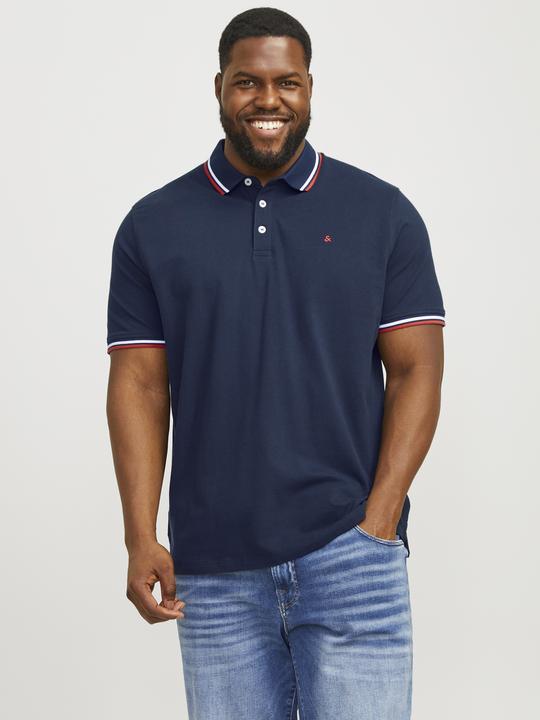 Actual product image Jack & Jones Plus Size Unicoloured T-shirt T-shirt (7XL)