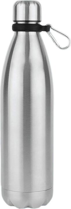 Immagine prodotto KH Security Bottiglia isolata con cassaforte nascosta, cromo (0.40 l)