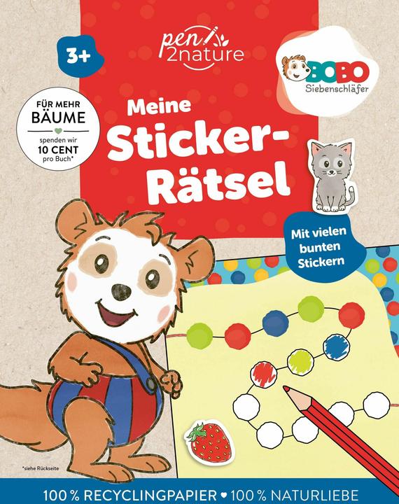 Produktbild Bobo Siebenschläfer - Meine Sticker-Rätsel