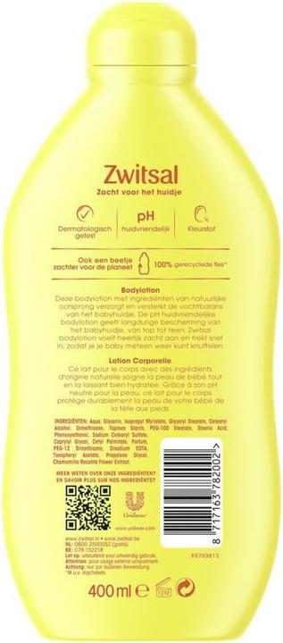 Produktbild Zwitsal Körperlotion 400ml