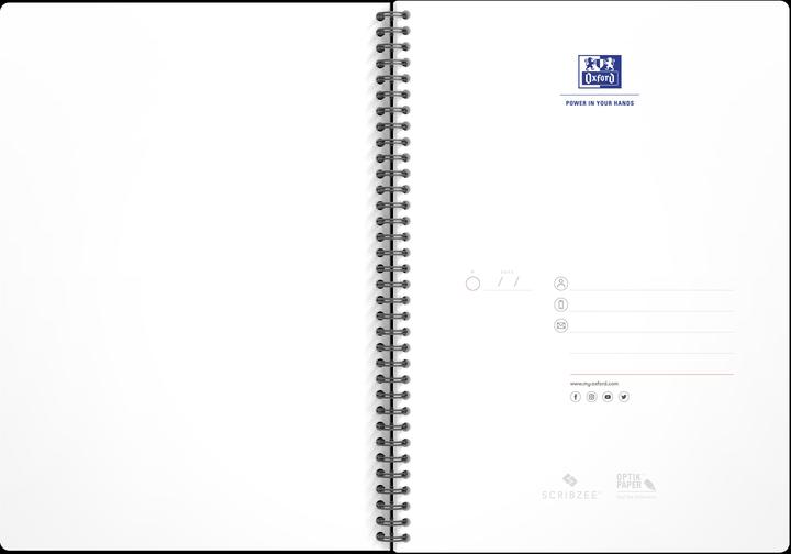 Immagine prodotto Oxford Ufficio libri a spirale (A4, Quadretti)