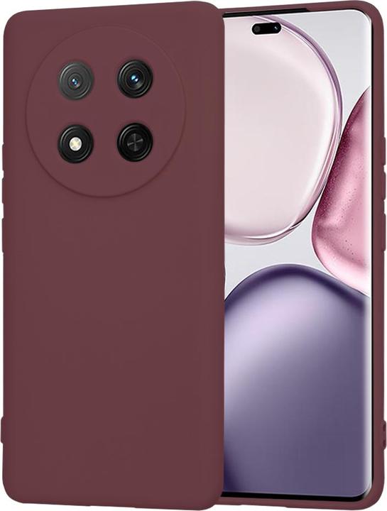 Actual product image Techsuit - SoftFlex - Honor Magic7 Lite / X9c - Plum Red (Honor Magic7 Lite)